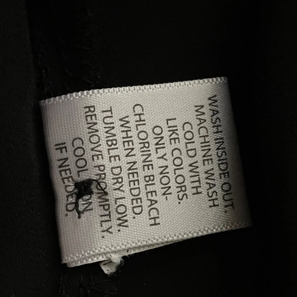 Candie’s, Small, Black w/ Floral Embroidery, Sleeveless Blouse - Picture 6 of 6